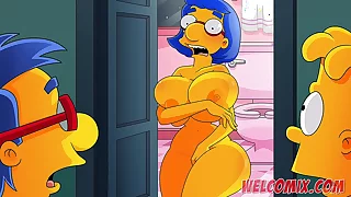 Hottest Simptoons Orgy Moments! The Simpsons pornography cartoons!